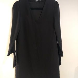 Black theory mini dress
